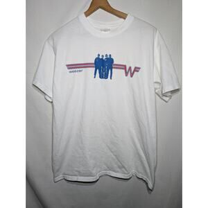 Weezer X Kermit Muppets 2002 Keep Fishin' Tour T Shirt Tee Sz L Anvil Indie Rock